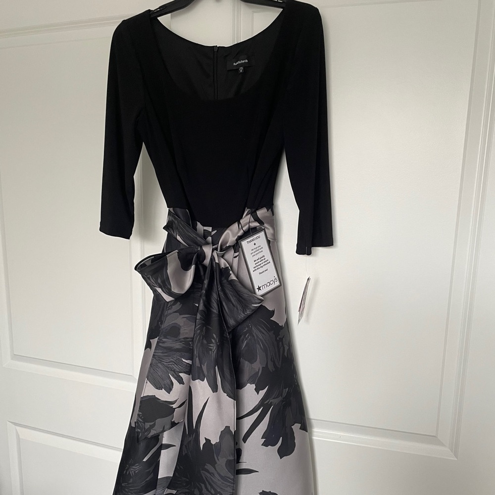 R&M Richards Floral Dress NWT